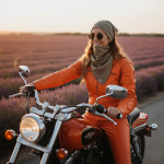 Bandana Konopna Khaki Weeds Fashion