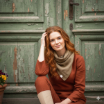 Bandana Konopna Khaki Weeds Fashion