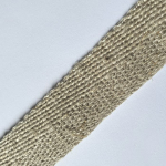 Taśma Konopna 2,5 cm Naturalna Jodełka