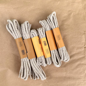 Sznurówki Konopno Bawełniane 120 cm Sznurowadła Naturalne Weeds Fashion