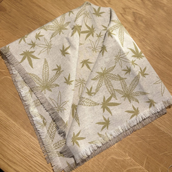 Bandana Konopna Weeds Fashion Styl Island Lux & Liście Konopi