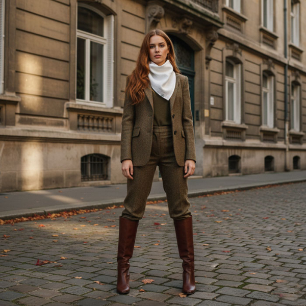 Bandana Konopna Biała Średnio Cienka Naturalny Komfort od Weeds Fashion