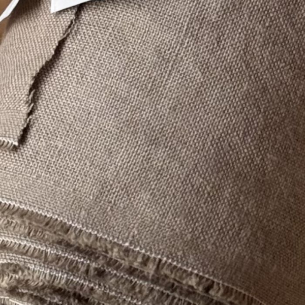 Tkanina Konopna Zmiękczana Khaki 200g/m2
