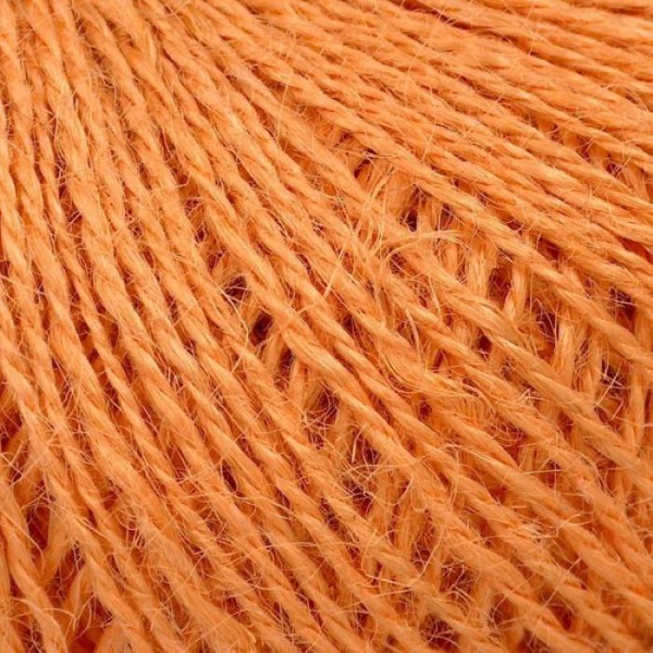 Włóczka Konopna Pomarańczowa na Myjki Zmywaki