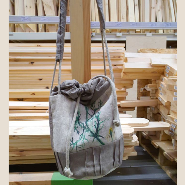 Duży Worek Konopny Khaki