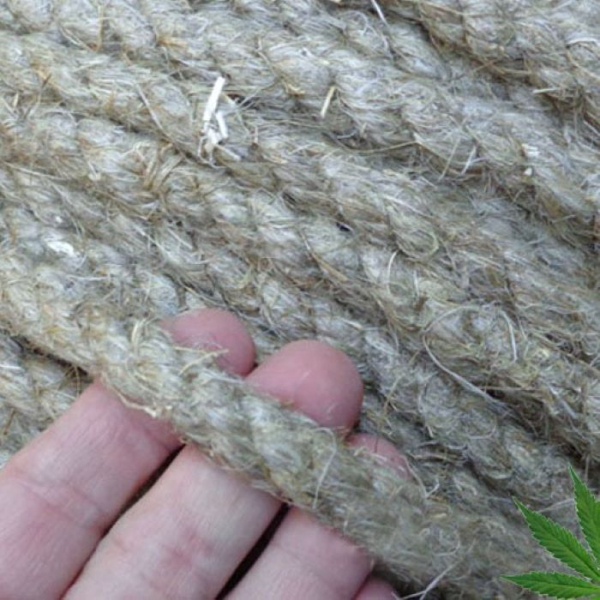 Lina Konopna Skręcana 12 mm Naturalna - Dekoracje Rękodzieło
