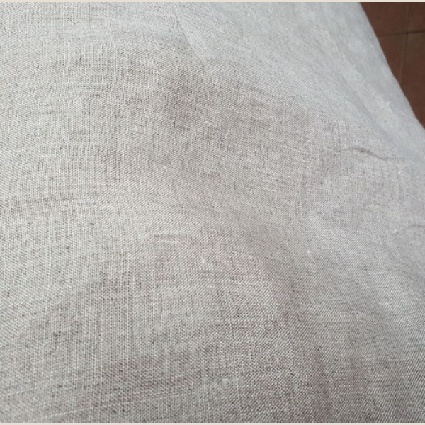 Tkanina Konopna Zmiękczana Naturalna