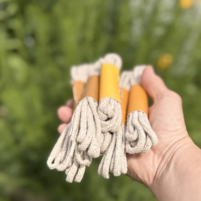 Sznurówki Konopno Bawełniane 150 cm Weeds Fashion