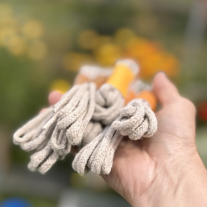 Sznurówki Konopno Bawełniane 150 cm Weeds Fashion